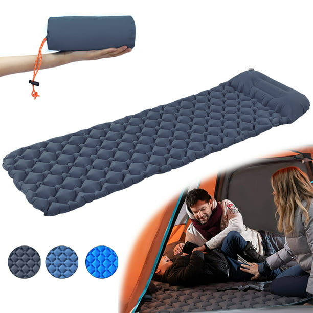 Pillow Camping Sleeping Pad Outdoor Air Mattress Inflatable Mat Cushion